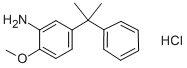 2-甲氧基-5-(2-苯基异丙基-)苯胺 结构式
