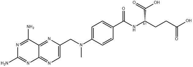 甲氨蝶呤原料药 结构式