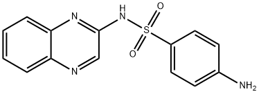 磺胺喹恶啉 结构式