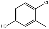 4-氯-3-甲基苯酚 结构式