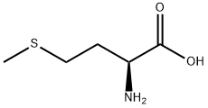 DL-蛋氨酸 结构式