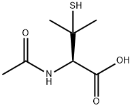 乙酰青霉胺 结构式