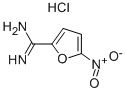 5-Nitro-furan-2-carboxamidine HCl 结构式