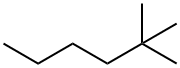 2,2-Dimethylhexane 结构式