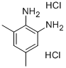 3,5-Dimethyl-1,2-phenylenediamine dihydrochloride 结构式