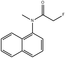 2-fluoro-N-methyl-N-naphthalen-1-yl-acetamide 结构式