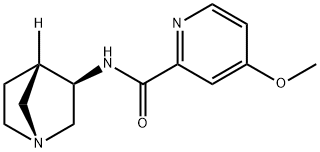 2-Pyridinecarboxamide,N-(1R,3R,4S)-1-azabicyclo[2.2.1]hept-3-yl-4-methoxy- 结构式