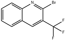 2-溴-3-三氟甲基喹啉 结构式