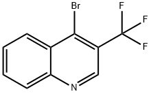 4-溴-3-三氟甲基喹啉 结构式