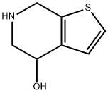 4,5,6,7-四氢噻吩并[2,3-C]吡啶-4-醇 结构式