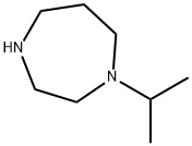 1-ISOPROPYL-HOMOPIPERAZINE 结构式