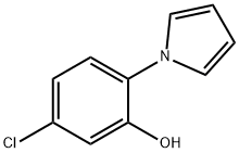 Phenol, 5-chloro-2-(1H-pyrrol-1-yl)- (9CI) 结构式