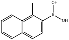 Boronic acid, (1-methyl-2-naphthalenyl)- (9CI) 结构式