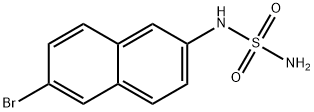 Sulfamide, (6-bromo-2-naphthalenyl)- (9CI) 结构式