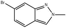 6-溴-2-甲基-2H-吲唑 结构式