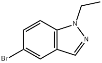 (9CI)-5-溴-1-乙基-1H-吲唑 结构式