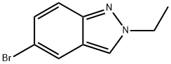 5-溴-2-乙基-2H-吲唑 结构式