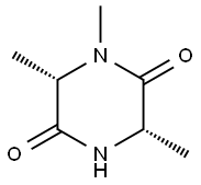 2,5-Piperazinedione,1,3,6-trimethyl-,(3S-cis)-(9CI) 结构式