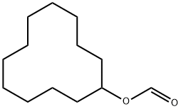 环十二醇甲酸酯 结构式