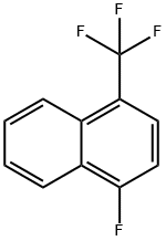 1-氟-4-(三氟甲基)萘 结构式