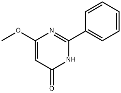 4(1H)-Pyrimidinone, 6-methoxy-2-phenyl- (9CI) 结构式