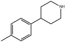4-(2-甲氧基苯基)哌啶 结构式