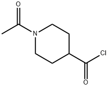 N-乙酰基哌啶-4-酰氯 结构式