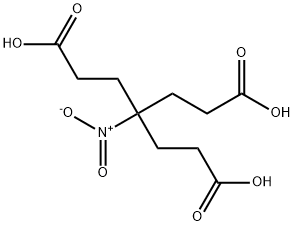 4-硝基-4-(2-羧乙基)庚二酸 结构式