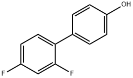 4-(2,4-二氟苯基)苯酚 结构式