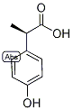 (R)-2-(4-羟基苯基)丙酸 结构式