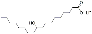 10-Hydroxystearic acid lithium salt 结构式