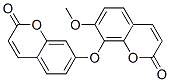 7-Methoxy-8-[(2-oxo-2H-1-benzopyran-7-yl)oxy]-2H-1-benzopyran-2-one 结构式