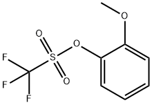 三氟甲磺酸2-甲氧基苯基酯 结构式