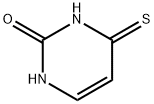 4-硫尿嘧啶 结构式