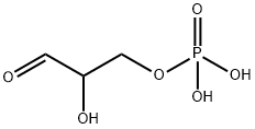 DL-甘油醛-3-磷酸 结构式