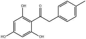 1-(2,4,6-TRIHYDROXYPHENYL)-2-P-TOLYLETHANONE 结构式