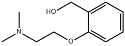 {2-[2-(二甲氨基)乙氧基]苯基}甲醇 结构式