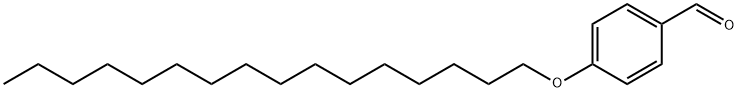 4-Hexadecyloxybenzaldehyde 结构式