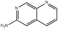1,7-萘啶-6-胺 结构式