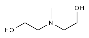 Bis(hydroxyethyl)methylamine 结构式