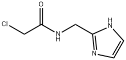 Acetamide,  2-chloro-N-(1H-imidazol-2-ylmethyl)- 结构式