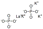 lanthanum tripotassium bis(phosphate) 结构式