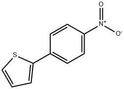 2-(4-硝基苯基)噻吩 结构式