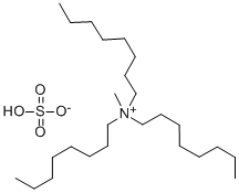 三辛基甲基硫酸铵 结构式