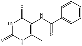 Benzamide, N-(1,2,3,4-tetrahydro-6-methyl-2,4-dioxo-5-pyrimidinyl)- (9CI) 结构式