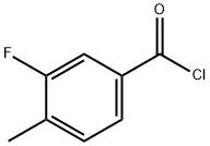 3-氟-4-甲基苯甲酰氯 结构式