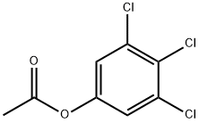 3,4,5-三氯苯酚乙酸酯 结构式