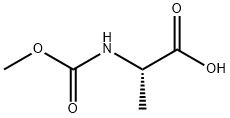 (2S)-2-[(甲酯基)氨基]丙酸 结构式