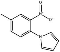 1-(4-甲基-2-硝基苯基)-1H-吡咯 结构式