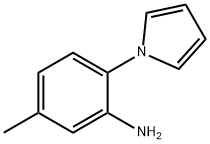 5-甲基-2-(1H-吡咯-1-基)苯胺 结构式